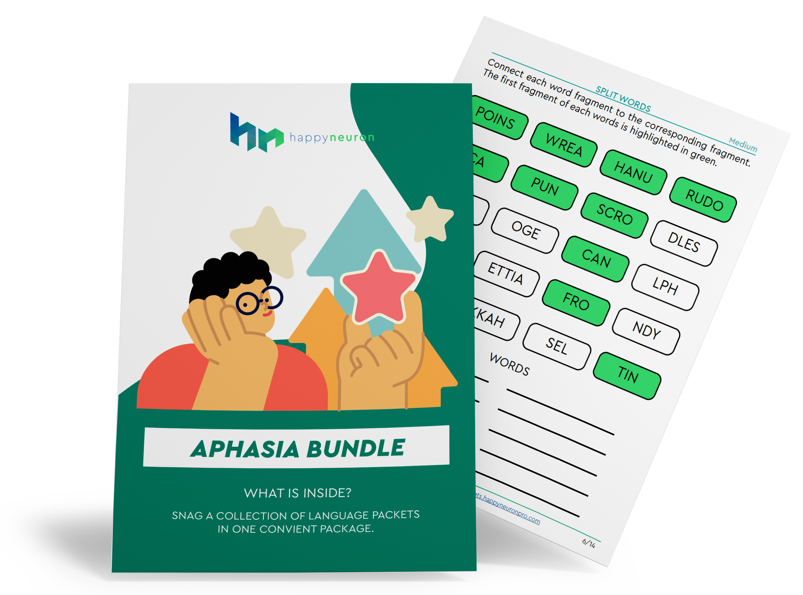 aphasia worksheets