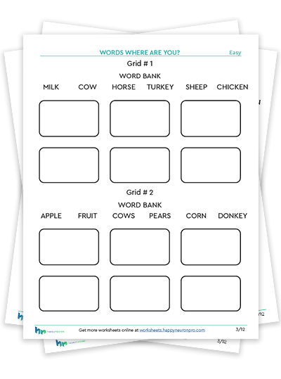 cognitive problem solving worksheets