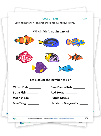 Printable Attention Worksheets For Kids HappyNeuron Pro