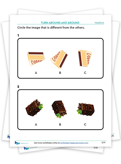 visual spatial activities for kids