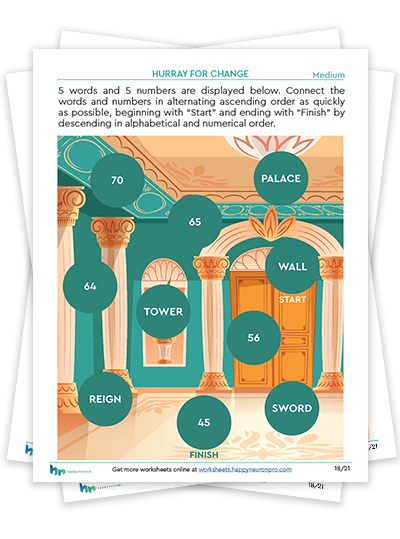 verbal recall worksheets, worksheets for verbal recall